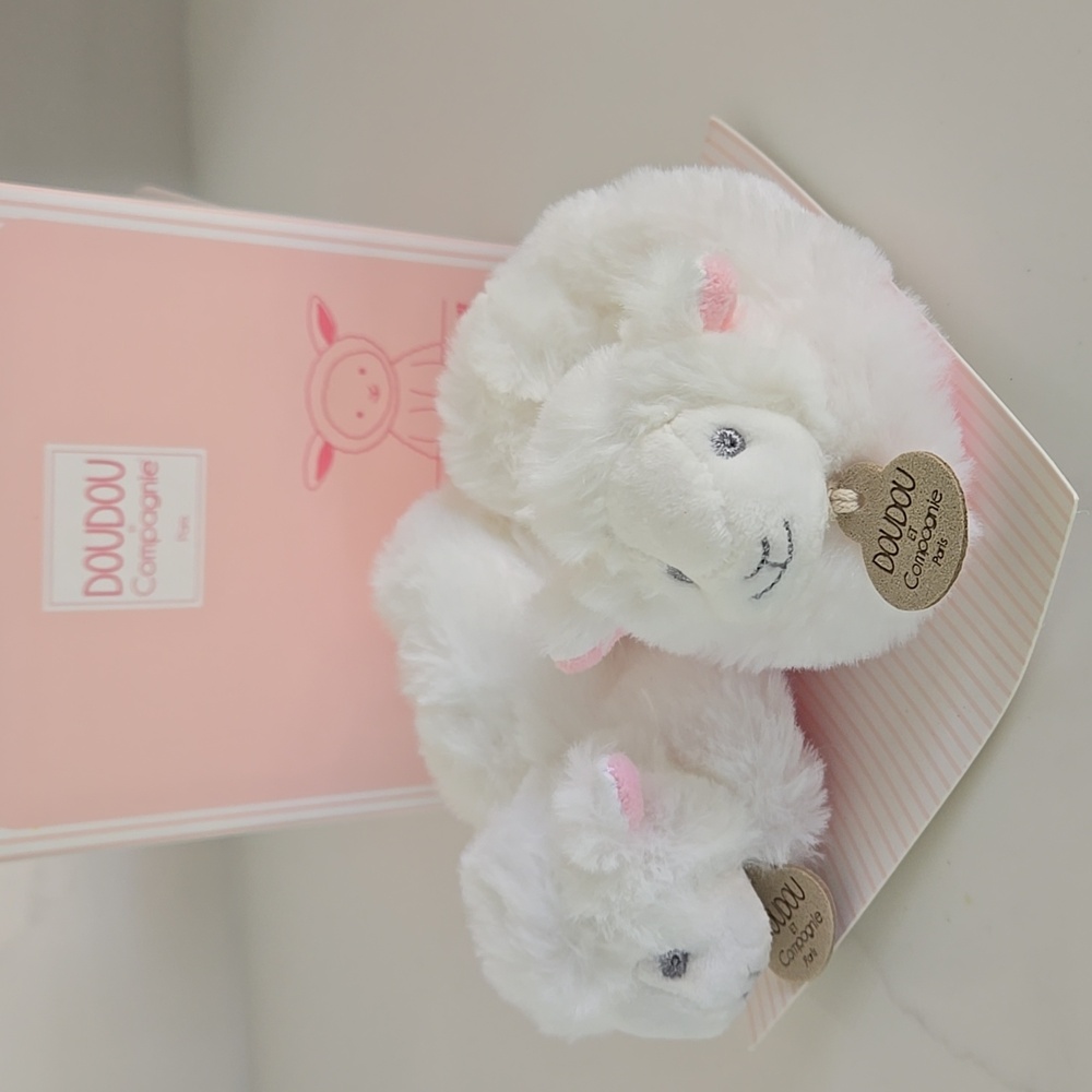 DouDou Compagnie Paris Baby Lamb Slipper Booties NEW